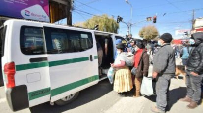Aumento tarifas transporte Oruro