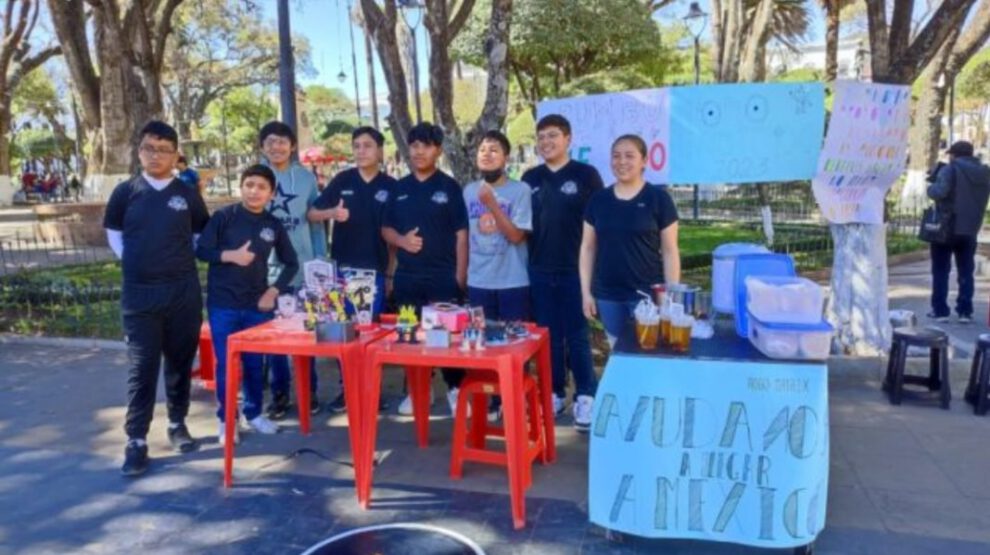 Estudiantes de Sucre participan en Robomatrix 2023
