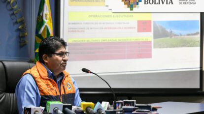 Incendios forestales en Bolivia