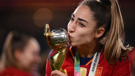Olga Carmona, jugadora de la Selección de España femenina