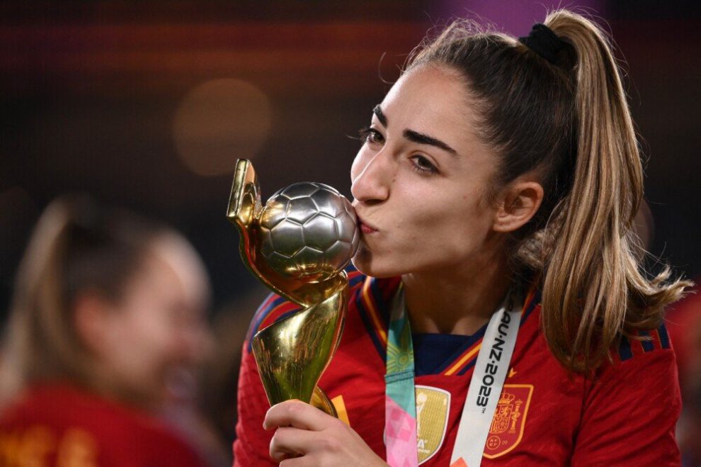 Olga Carmona, jugadora de la Selección de España femenina