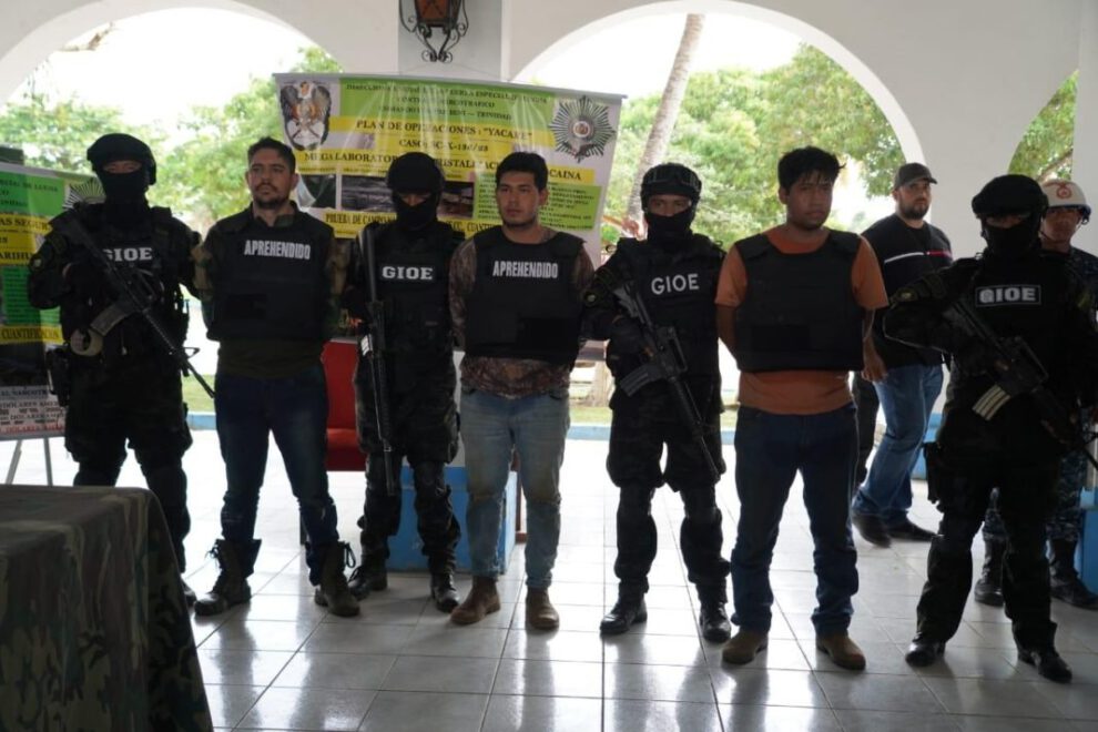 Operación de narcotráfico en Beni