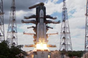 Chandrayaan-3 en su misión hacia el polo Sur de la Luna