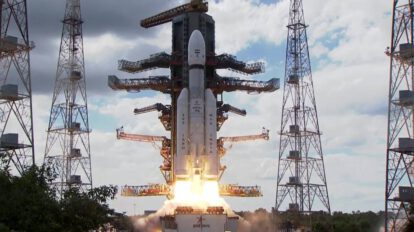 Chandrayaan-3 en su misión hacia el polo Sur de la Luna