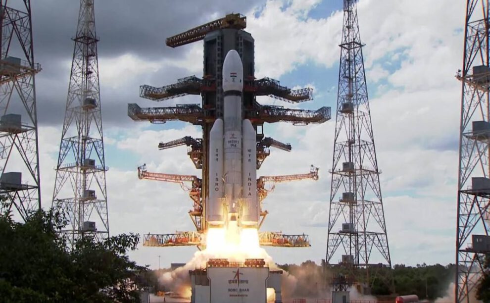 Chandrayaan-3 en su misión hacia el polo Sur de la Luna