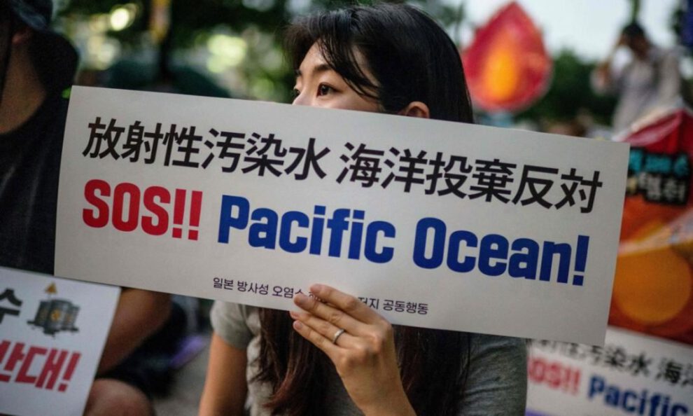 Vertido de agua radiactiva de Fukushima