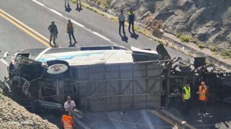 Accidente en Oaxaca con inmigrantes venezolanos