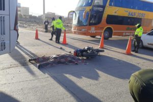 Accidentes de motociclistas en Bolivia