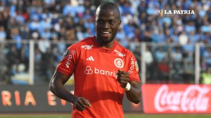 Enner Valencia, el superman que conduce al Internacional a la semifinal de la Copa Libertadores