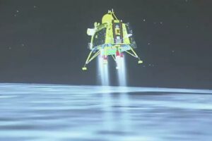 Alunizaje en el polo Sur de la Luna por India