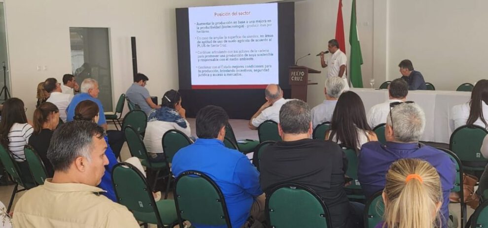 Cambio climático y producción de soya en Bolivia