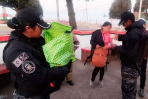 Bebé abandonada en El Alto