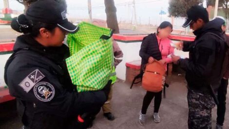 Bebé abandonada en El Alto