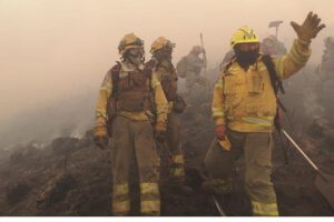 Incendios forestales en Cochabamba controlados