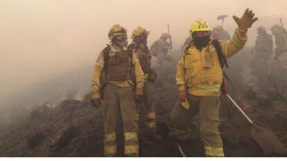 Incendios forestales en Cochabamba controlados