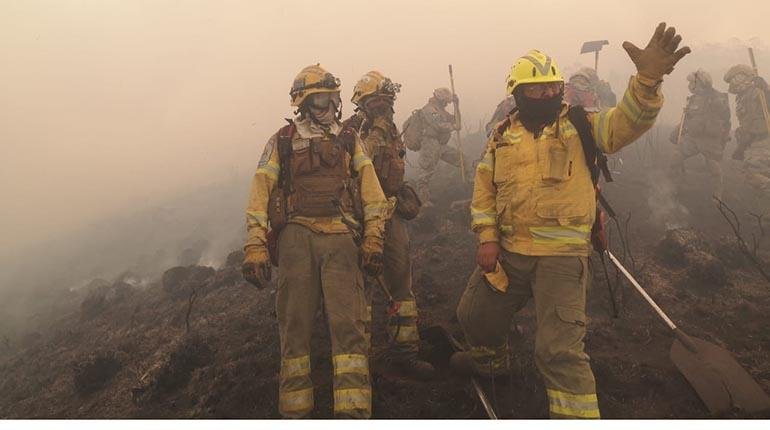 Incendios forestales en Cochabamba controlados