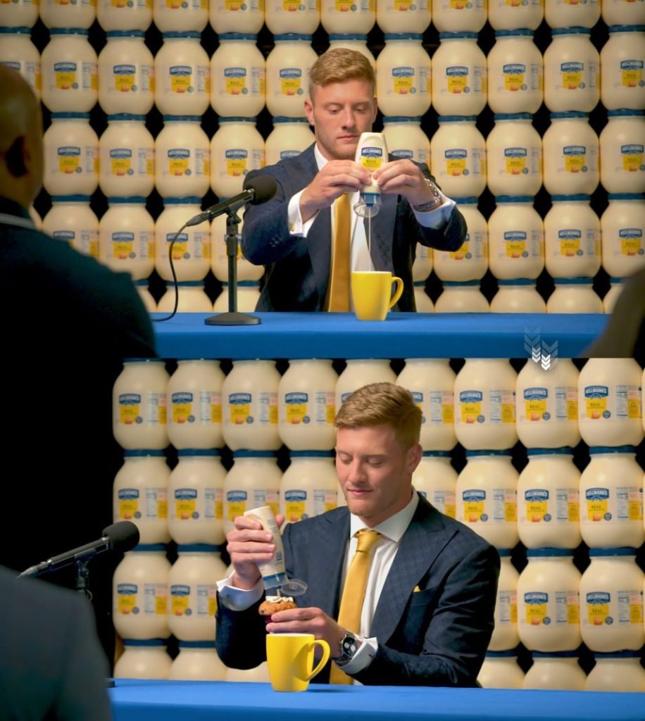 Will Levis firma contrato con Hellmann's por su inusual hábito de agregar mayonesa a su café