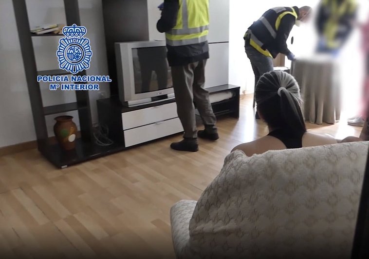 Operación policial contra la explotación sexual de mujeres extranjeras en España