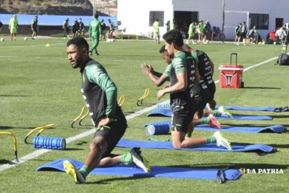 Selección boliviana comienza su trabajo en Ananta