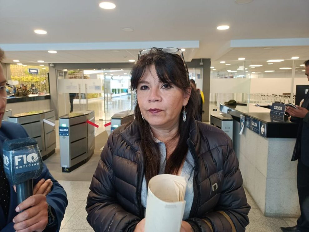 Diputada de CC pide liberar a César Apaza