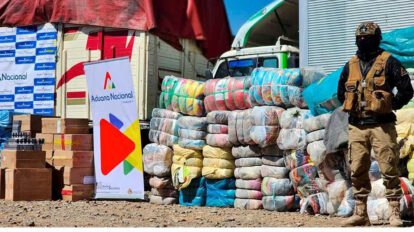 Aduana Nacional confisca mercancía de contrabando