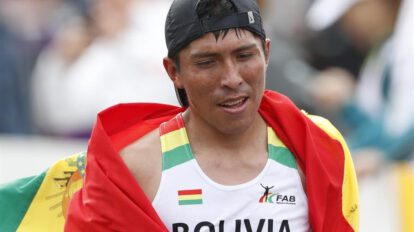 Héctor Garibay compite en el Maratón de la Ciudad de México