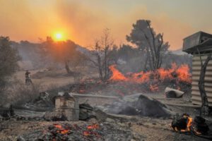 Incendios en Grecia alcanzan cifras récord