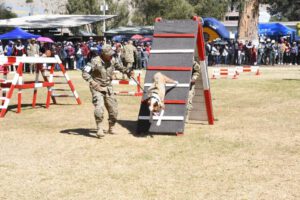 Tenencia responsable de mascotas en la campaña del Ejército de Bolivia