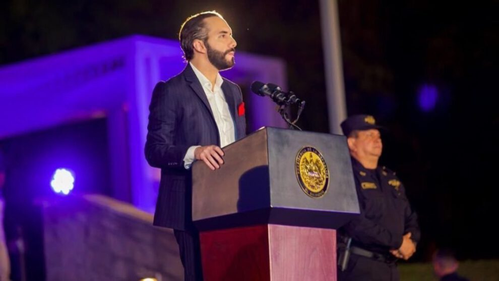 Nayib Bukele reelección en El Salvador