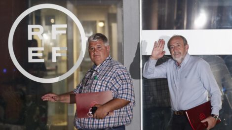 dimisión de Rubiales en la Federación Española de Fútbol