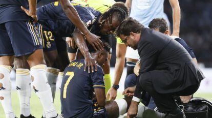 Lesión de Vinicius Júnior en el Real Madrid