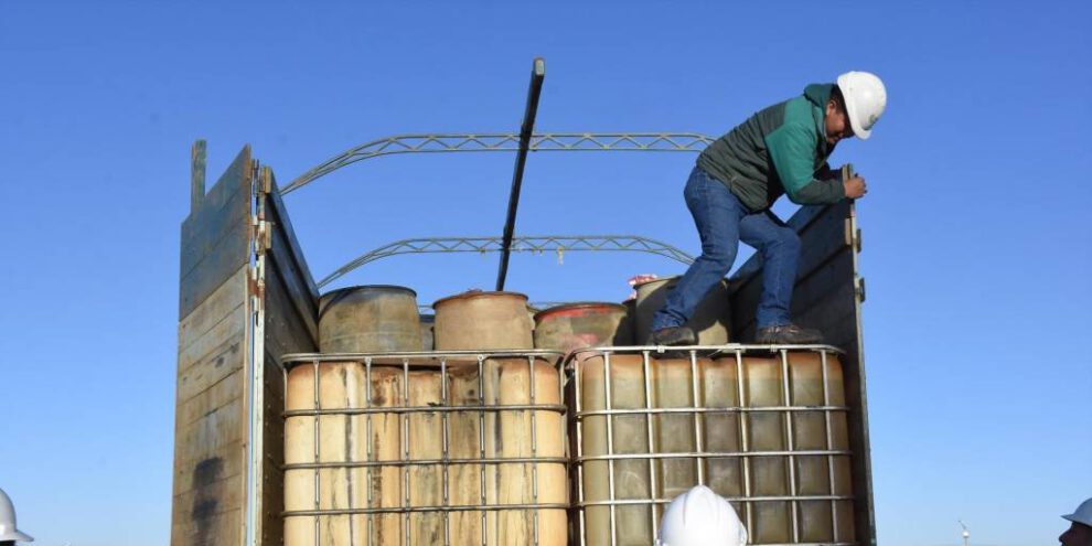 Incautación de combustible en la lucha contra la minería ilegal