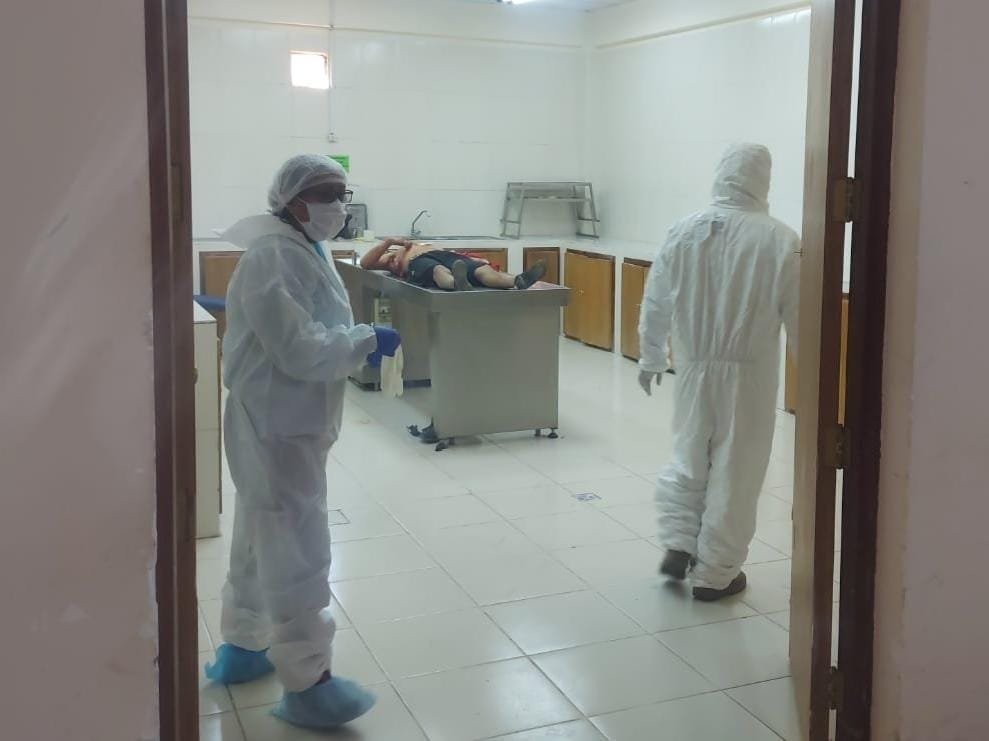 Muerte de un sujeto en Oruro