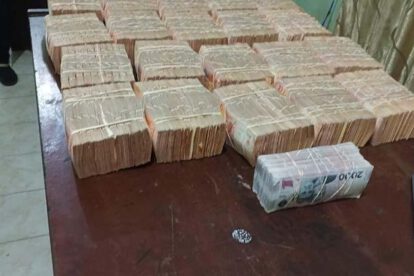 Decomiso de dinero en Bermejo