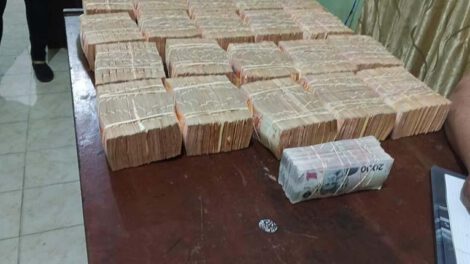 Decomiso de dinero en Bermejo