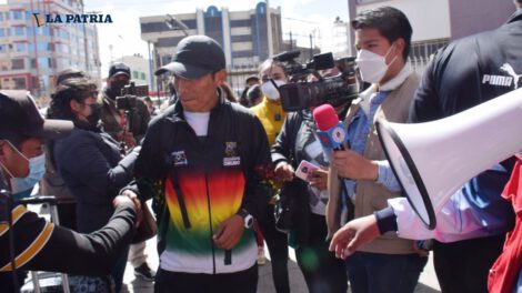 Héctor Garibay en la Maratón de Santiago por los Juegos Panamericanos