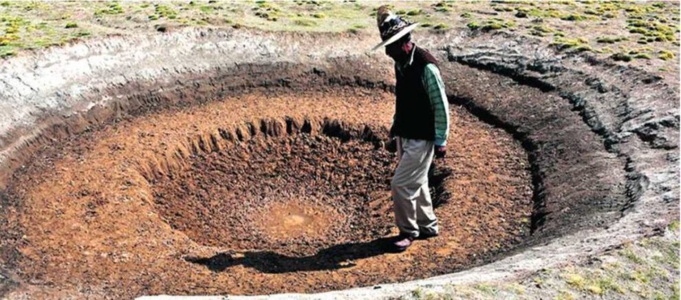 Cambio climático y escasez de agua en Bolivia