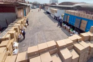 Cigarrillos ilegales incautados en operativo conjunto en Santa Cruz