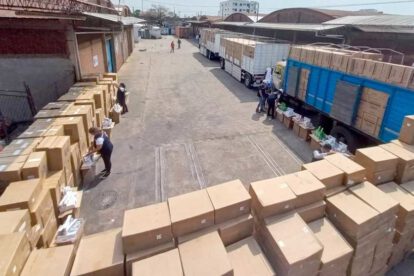 Cigarrillos ilegales incautados en operativo conjunto en Santa Cruz
