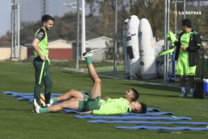 Entrenamiento de Bolívar para el encuentro contra Brasil