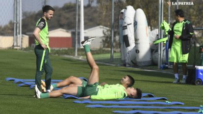 Entrenamiento de Bolívar para el encuentro contra Brasil