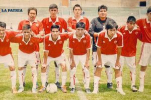 Héctor Garibay en el equipo de La Joya el 2013
