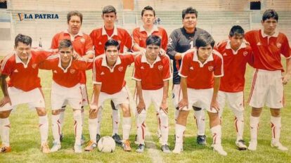 Héctor Garibay en el equipo de La Joya el 2013