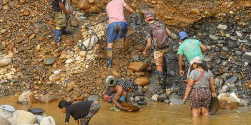 Minería ilegal y contaminación ambiental en el Norte de La Paz