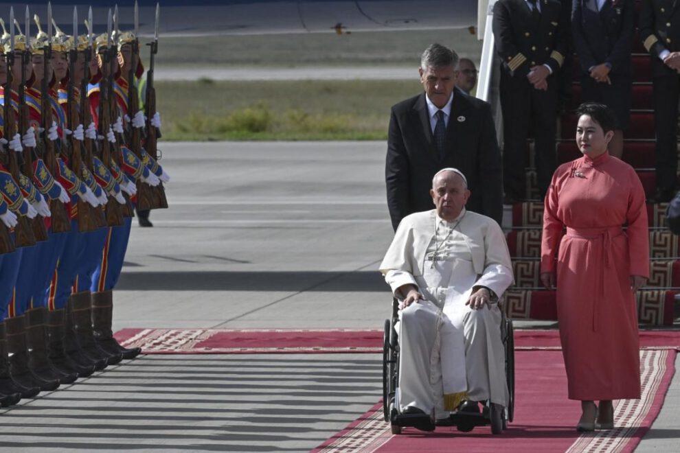 Papa Francisco en Mongolia