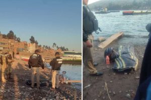 Mujer encontrada sin vida en el lago Titicaca