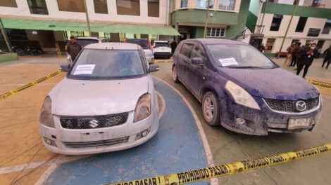 Recuperan vehículos robados en operativo binacional