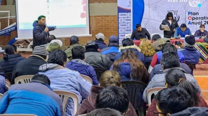 Elaboración del POA 2024 por el GAMO