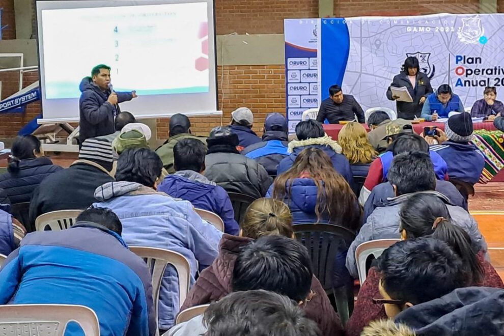 Elaboración del POA 2024 por el GAMO