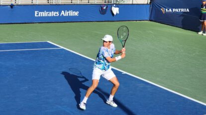Juan Carlos Prado avanza en el US Open Junior de tenis